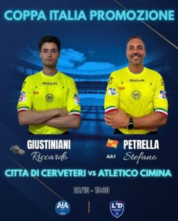 Designazioni dei nostri Gladiatori in forza al CRA Lazio

IN BOCCA AL LUPO!🔥