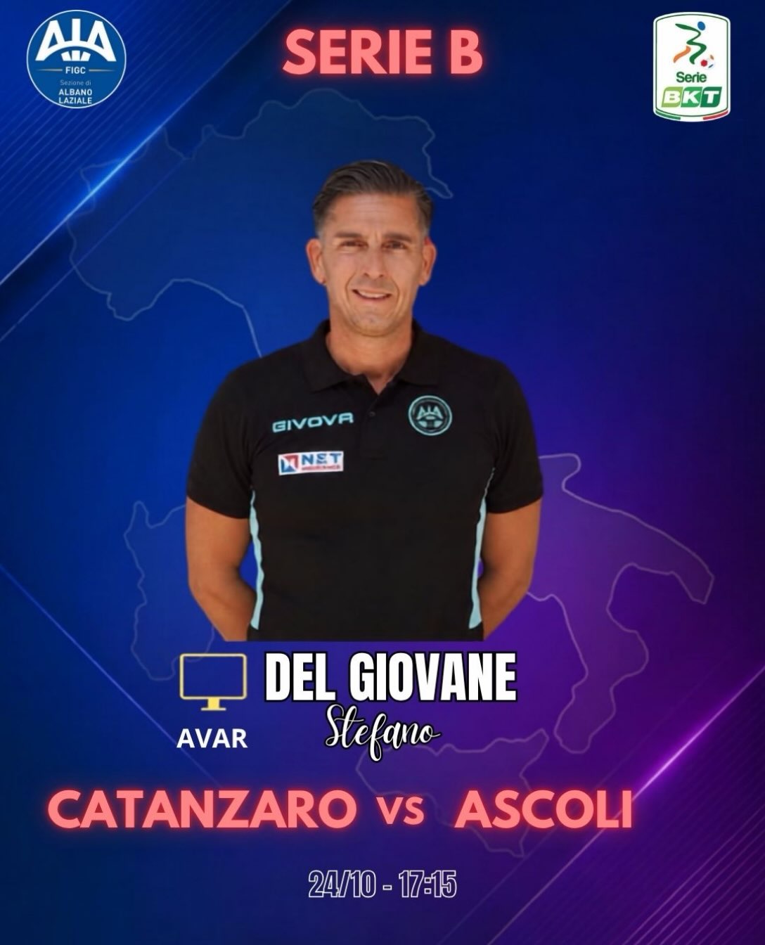 Designazione del nostro Gladiatore in forza in CAN.

IN BOCCA AL LUPO!🔥