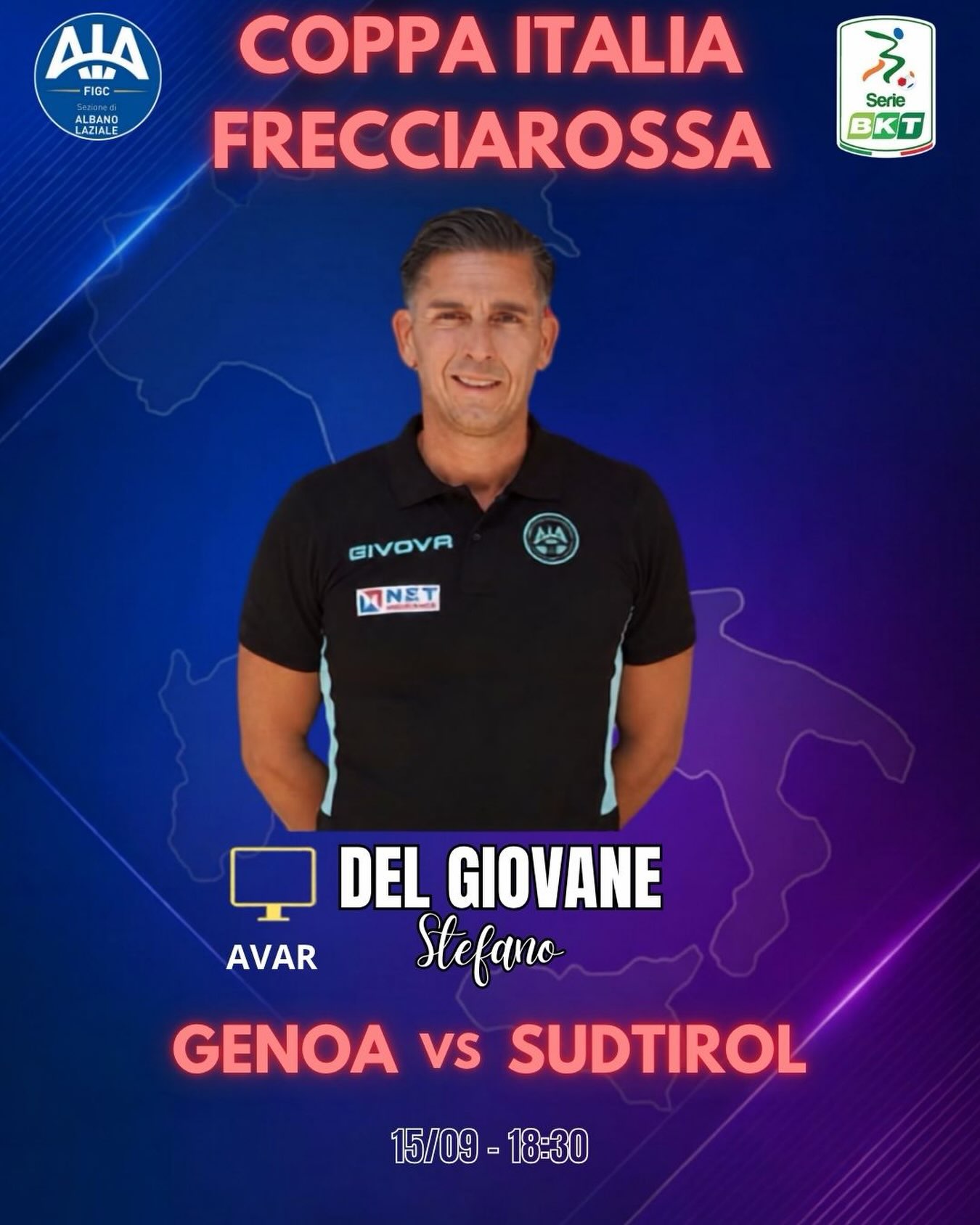 Designazione del nostro Gladiatore in forza alla CAN. 

IN BOCCA AL LUPO!🔥