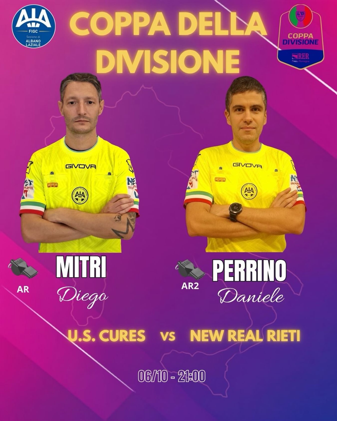 Designazioni dei nostri Gladiatori in forza in CAN 5.

IN BOCCA AL LUPO!🔥